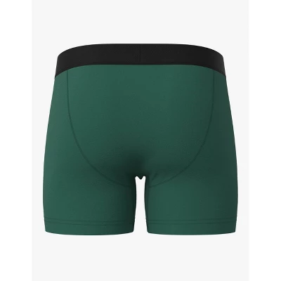 Men's Trees/Solids Boxer Briefs 4pk - Original Use™ Green - Image 8