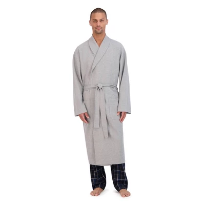 Hanes Premium Men's Solid Waffle Robe - One Size Fits Most - Image 5