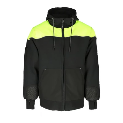 RefrigiWear Men's Freezer Edge Hooded Sweatshirt, Zip-Up Hoodie - Image 6