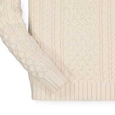 Hope & Henry Mens' Organic Cotton Fisherman Sweater - Image 5