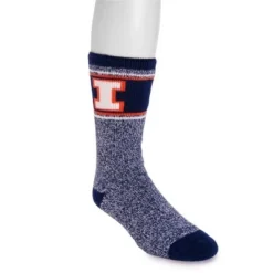 Game Day Unisex Heat Retainer Socks -Illinois OS (W7-13; M6-12)