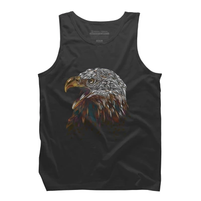 Men's Design By Humans WILD EAGLE By Dandingeroz Tank Top - Image 5