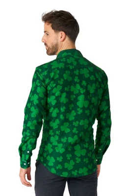 Suitmeister Men's Party Shirt - St. Pats Green