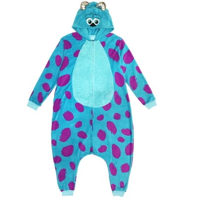 Disney Monsters Inc. Unisex Adult Sulley Kigurumi Cosplay Costume Union Suit - Image 5
