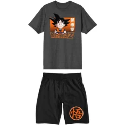 Dragon Ball Z Goku Men’s Sleep Short Set