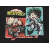 My Hero Academia Deku And Bakugo Panels Men's Black Graphic Hoodie