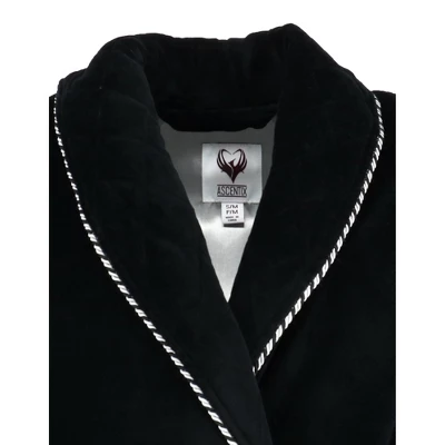 Ascentix Men's Velour Smoking Jacket With Satin Lining - Image 2