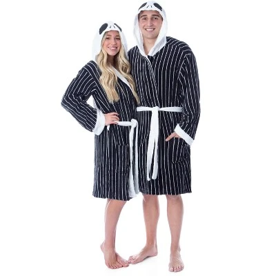 The Nightmare Before Christmas Jack Skellington Character Costume Robe - Image 4