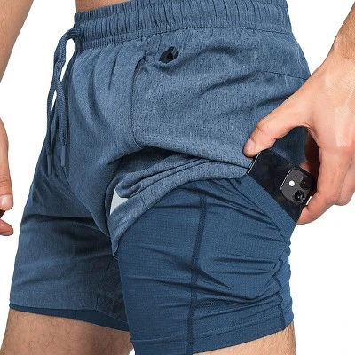 Zilpu Mens Quick Dry Athletic Performance Shorts With Zipper Pocket (5 Inch) - Image 10