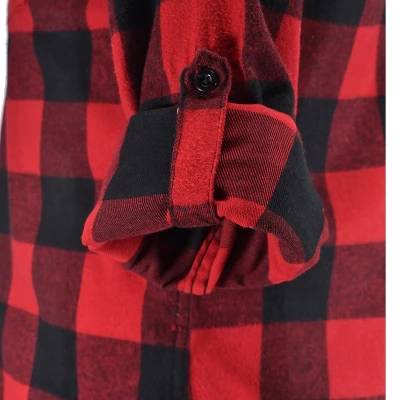 Burnside Men's Modern Fit Buffalo Plaid Flannel Shirt - Image 3