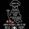 Men's Design By Humans Happy Mothers Day Best Dog Mom Thanks By MiuMiuShop Tank Top