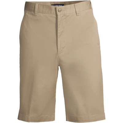 School Uniform Young Men's Plain Front Blend Chino Shorts - Image 6