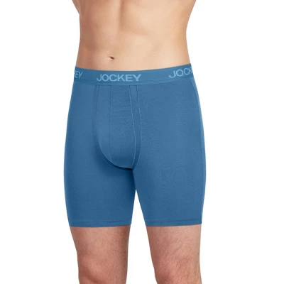 Jockey Men's Chafe Proof Pouch Ultra Soft Modal 6" Boxer Brief - Image 10
