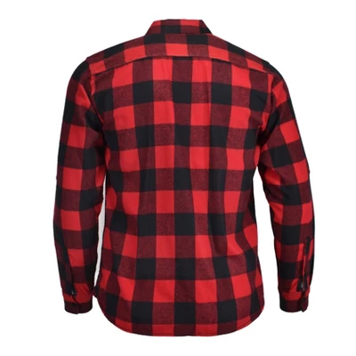 Burnside Men's Modern Fit Buffalo Plaid Flannel Shirt - Image 2