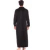 Men's Long Duster Ranch House Coat, Durable Anti-Pill Fleece Robe For Winter