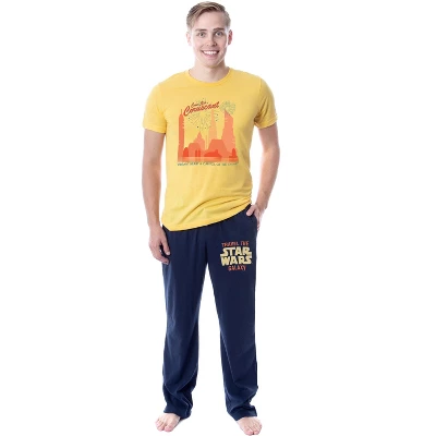 Star Wars Mens' Travel Tourist Ad Sleep Pajama Set - Image 7