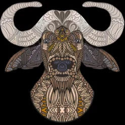 Men's Design By Humans African Buffalo By Myartlovepassion Tank Top