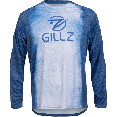 Gillz Contender Series FS UV Long Sleeve T-Shirt - Classic Blue - Image 2