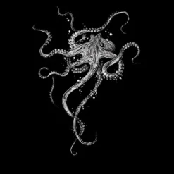 Men's Design By Humans Octopus By TAOJB T-Shirt