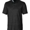 Cutter & Buck Pike Micro Floral Print Stretch Mens Polo Shirt