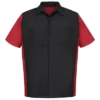 Red Kap® Men's Short Sleeve Two-Tone Crew Shirt