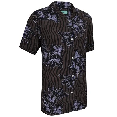 Mio Marino Mens Casual Button-Down Hawaiian Short Sleeve Shirt - Image 6