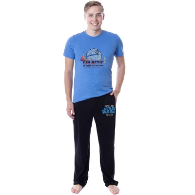 Star Wars Mens' Travel Tourist Ad Sleep Pajama Set - Image 4
