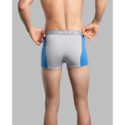 Fruit Of The Loom 3 Pack Men’s Breathable Short Leg Performance Boxer Briefs Cool Cotton Tagless Underwear