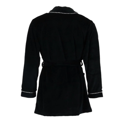 Ascentix Men's Velour Smoking Jacket With Satin Lining