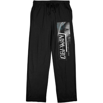 Star Wars Obi-Wan Kenobi Jedi Knight Men's Black Sleep Pajama Pants - Image 5