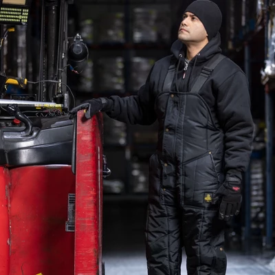 RefrigiWear Men's Iron-Tuff Insulated High Bib Overalls -50F Cold Protection - Image 2
