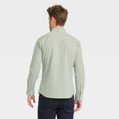 Men's Slim Fit Every Wear Long Sleeve Button-Down Shirt - Goodfellow & Co™