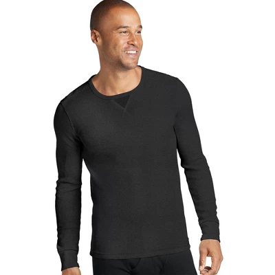 Jockey Men's Tall Man Long Sleeve Waffle Crew - Image 4