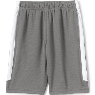 Lands' End Lands' End School Uniform Men's Mesh Athletic Gym Shorts - Image 3
