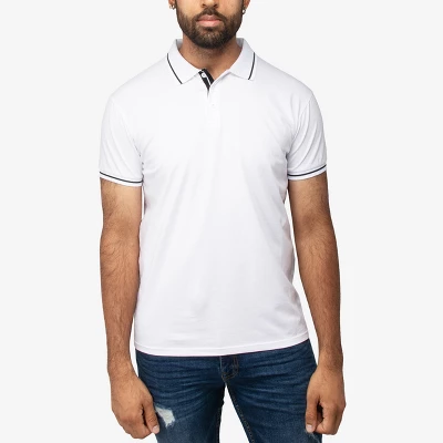 X RAY Men's Basic Short Sleeve Tipped Polo - Image 8