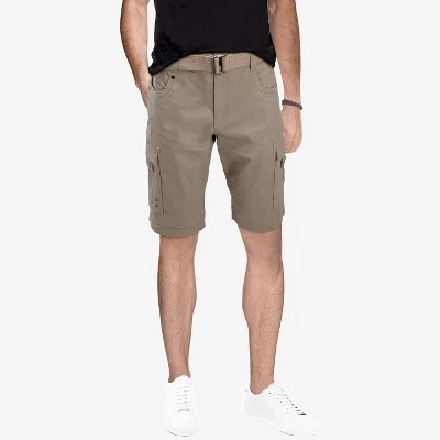 X RAY Mens Stretch Comfort Tactical Cargo Shorts 12.5" Inseam Knee Length Classic Fit Multi Pocket - Image 17