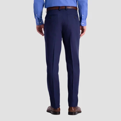 Haggar H26 Men's Flex Series Ultra Slim Suit Pants - Midnight Blue - Image 2