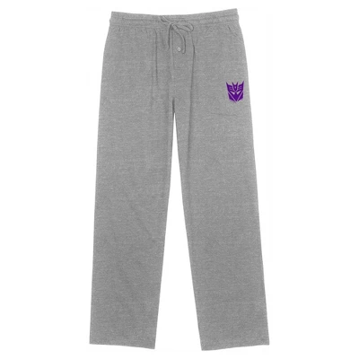 Men's Transformers Decepticon Classic Logo Mask Lounge Pants - Image 2
