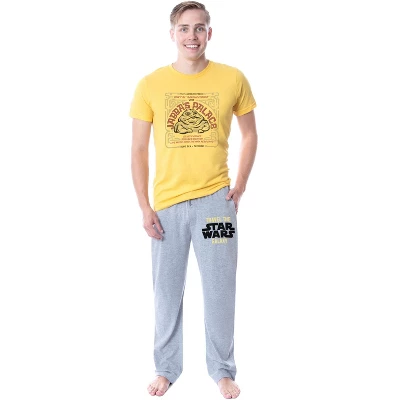 Star Wars Mens' Travel Tourist Ad Sleep Pajama Set - Image 8