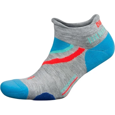 Balega UltraGlide No Show Running Socks - Midgray/Ethereal Blue