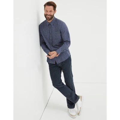 FatFace Mens Burgess Floral Print Shirt - Image 4