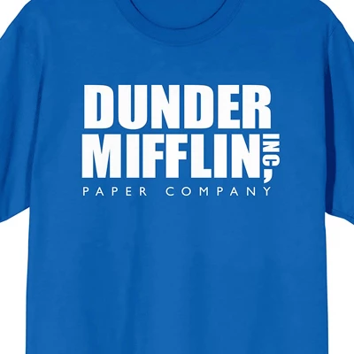 The Office Dunder Mifflin Men's Short Sleeve Shirt & Sleep Pants Set - Image 3