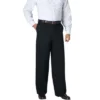 KingSize Men's Big & Tall WRINKLE-FREE PANTS WITH EXPANDABLE WAIST, WIDE LEG