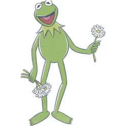 Men's The Muppets Kermit Flower Bouquet Sweatshirt