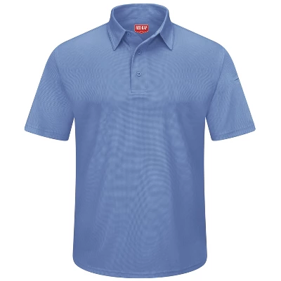 Red Kap® Men's Short Sleeve Performance Knit® Flex Series Pro Polo - Image 8