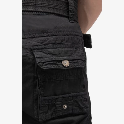 X RAY Men's Belted 12.5" Inseam Knee Length Cargo Shorts - Image 4