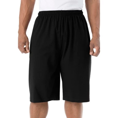 KingSize Men's Big & Tall Lightweight Extra Long Jersey Shorts - Image 3