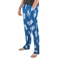 THE OFFICE BLUE AOP DUNDER MIFFLIN SLEEP PAJAMA PANTS