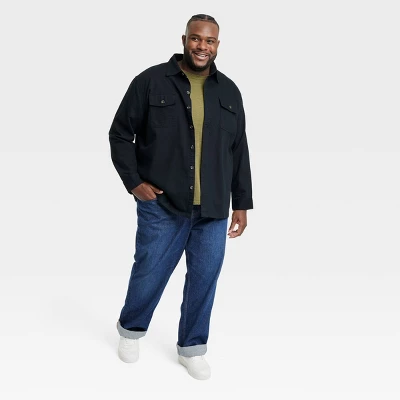 Men's Long Sleeve Collared Button-Down Shirt - Goodfellow & Co™ - Image 2