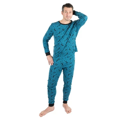 Leveret Mens Two Piece Cotton Pajamas - Image 4